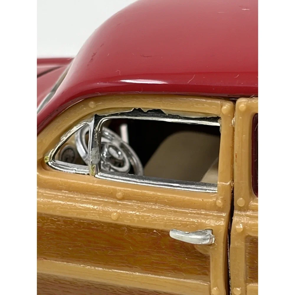 Brown Maroon 1949 Ford Woody Wagon SS 5737 Die Cast Car 1:38 Pre-Owned